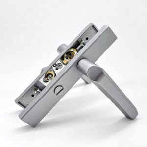 Medium-width door lock