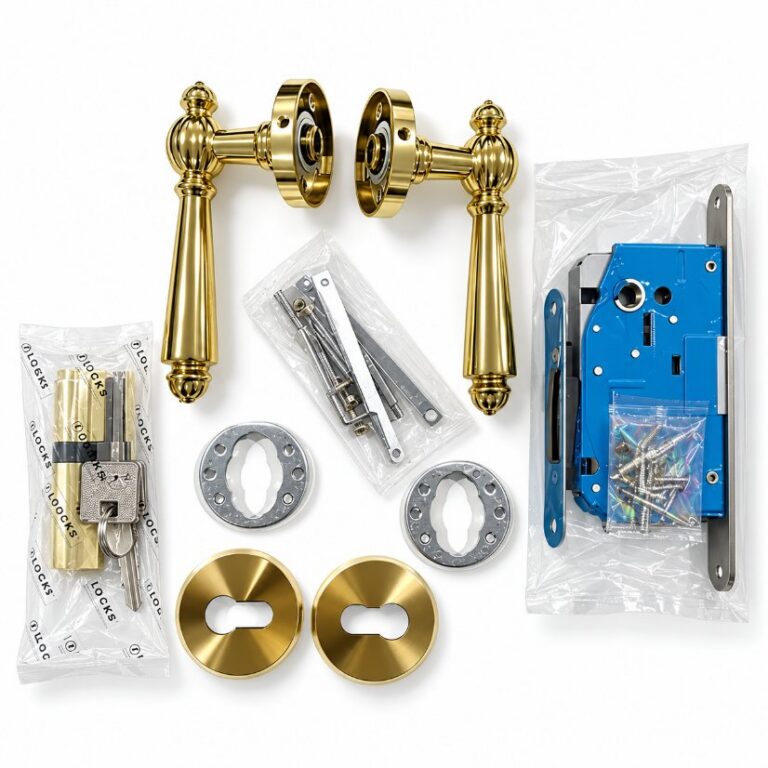Vintage-style split-design door lock Retro Door Split-Type Lock